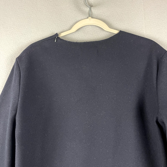 Studio Nicholson Nico Wool Cashmere Blend Sweater Top Women 3 Blue Minimalist - Picture 11 of 12